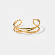 Minimalist Stainless Steel Cuff Bracelet | Bracelets Daverri Fashions