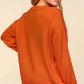 Haptics Full Size Metallic Glitter Embroidery Sweater Sweaters