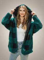 Daverri Fashions Reversible Hooded Jacket