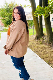 Start Your Day Rust Flannel Plaid Oversized Shacket | 2024 Blow-Out Sale Daverri Fashions