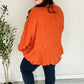 Everyday Rust Button Down Sharkbite Cotton Tunic Top - DAVERRI FASHIONS