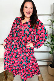 Look Adorable Ribbon Bow Tie Babydoll Tiered Maxi Dress | Daverri Fashions