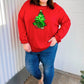 More The Merrier Red Sequin Christmas Tree Hacci Top - DAVERRI FASHIONS