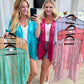 Good Days Ahead Lace Kimono In Lavender Layers