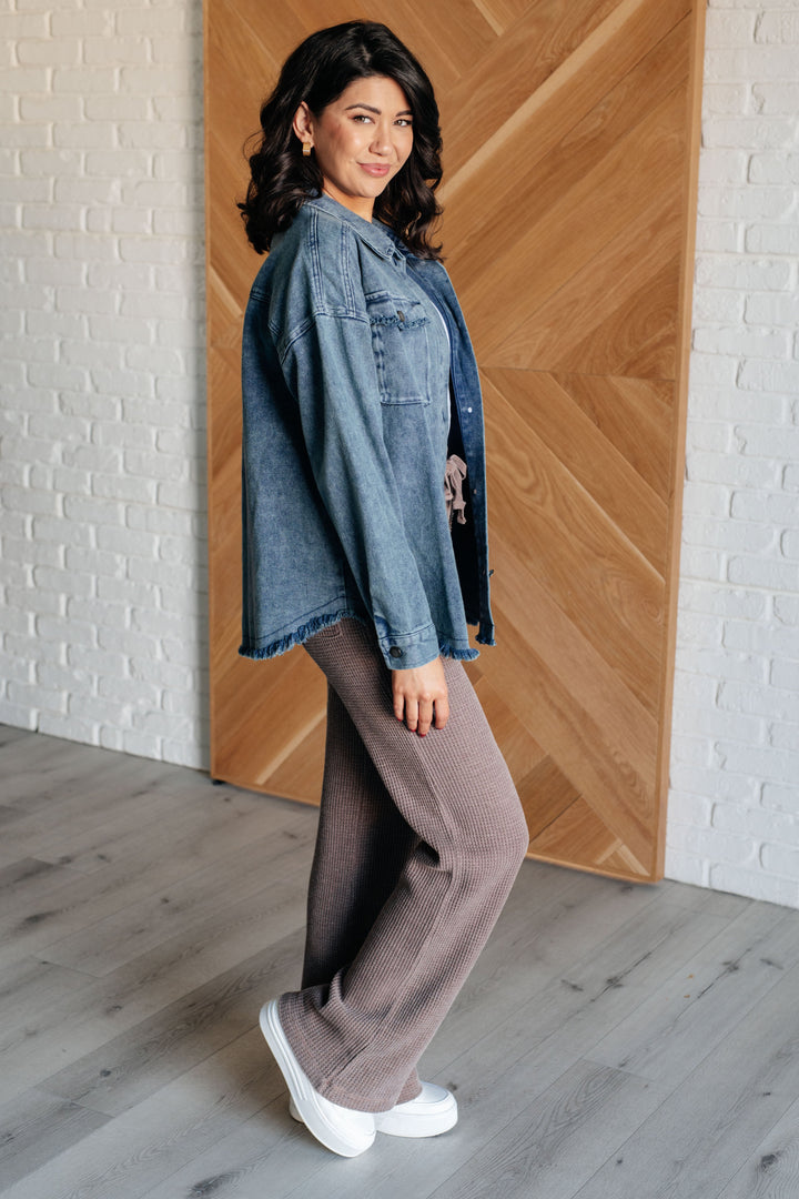 Heyson Mineral Washed Shacket | Shackets Daverri Fashions