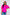 Andree by Unit V-Neck Fuchsia Basic Tee T-Shirts