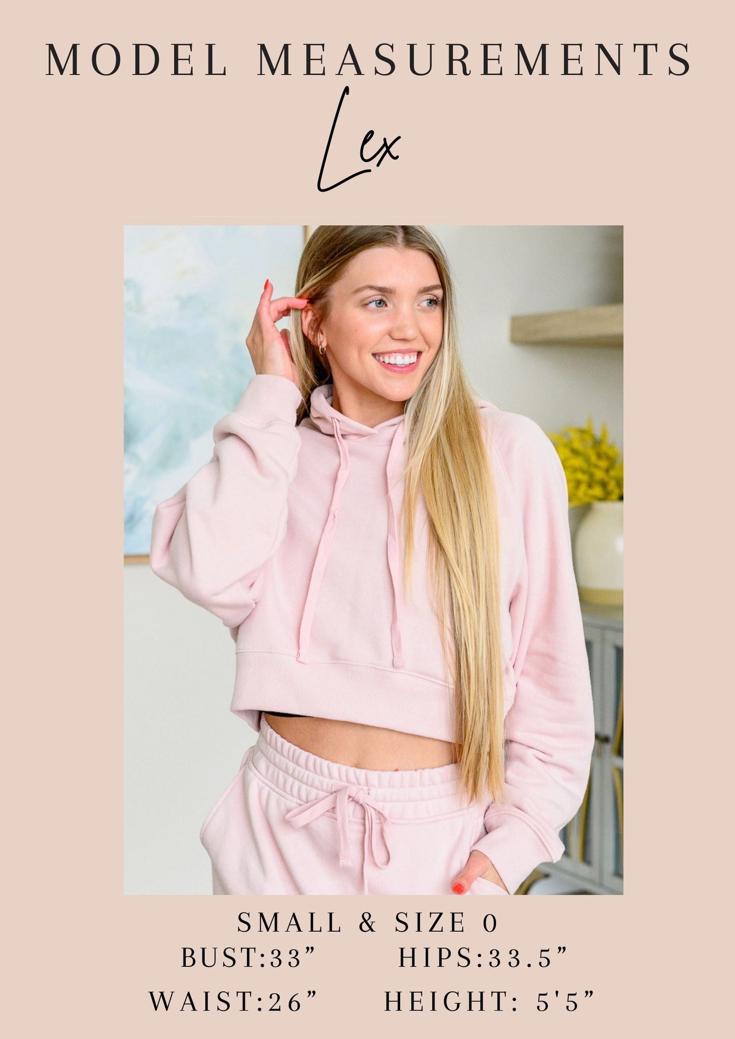 Pink cropped hoodie with drawstring hood and matching sweatpants in berry