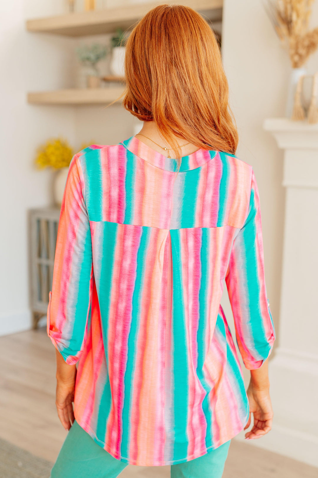 Striped Ombre Top Shirts & Tops