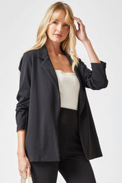 Magic 3/4 Blazer in Nine Colors Black Medium Blazers