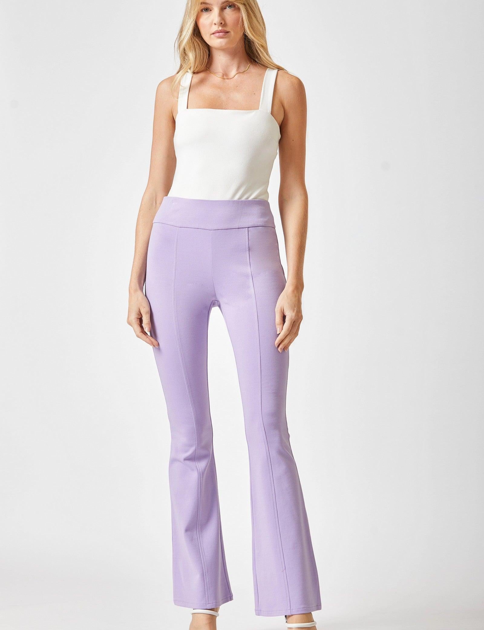 Magic Flare Pants in Eleven Colors Lavender Pants