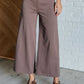 Magic Wide Leg Crop Pants in Dark Mocha Bottoms