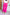 Magic Wide Leg Crop Pants in Hot Pink Pants