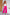 Magic Wide Leg Crop Pants in Hot Pink Pants