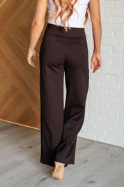 Magic Wide Leg Pants in Chocolate Bottoms