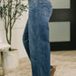 Blue denim Marie high-waist Wilhelmina baggy jeans with Levi’s logo