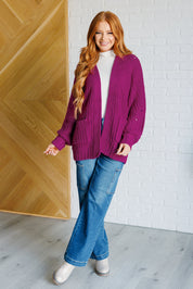 Maybe Monday Cardigan in Berry Layers