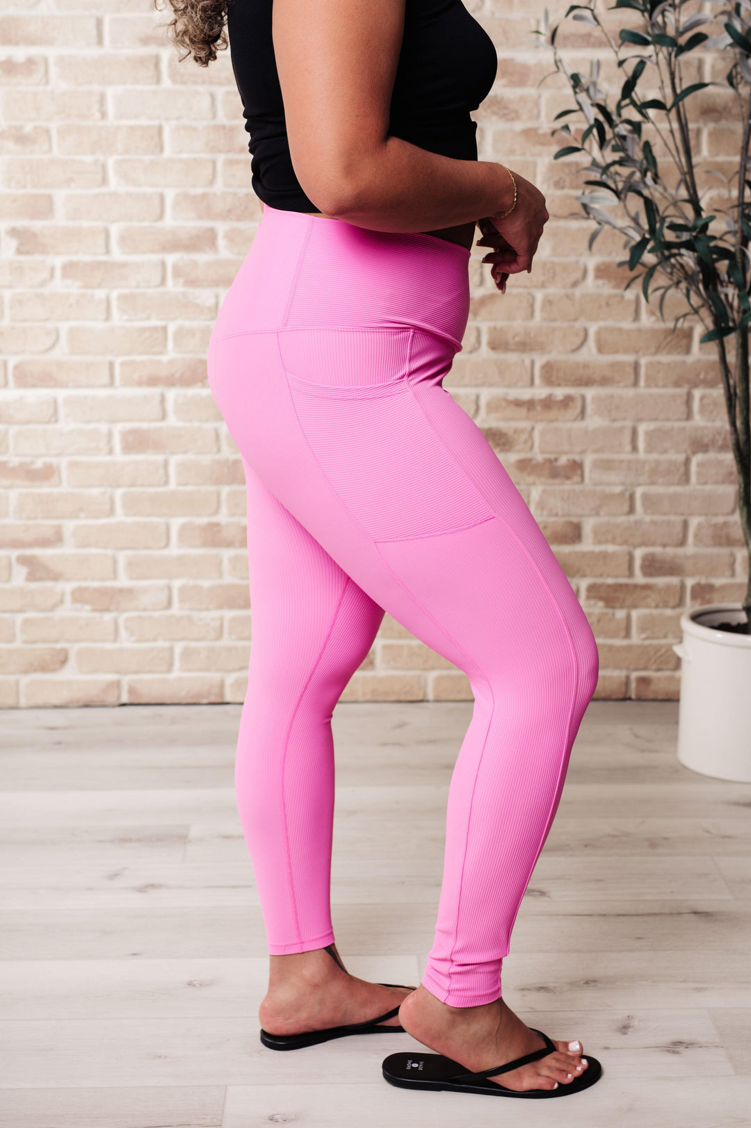 Molly Max Sculpt Leggings Pink Athleisure Pants