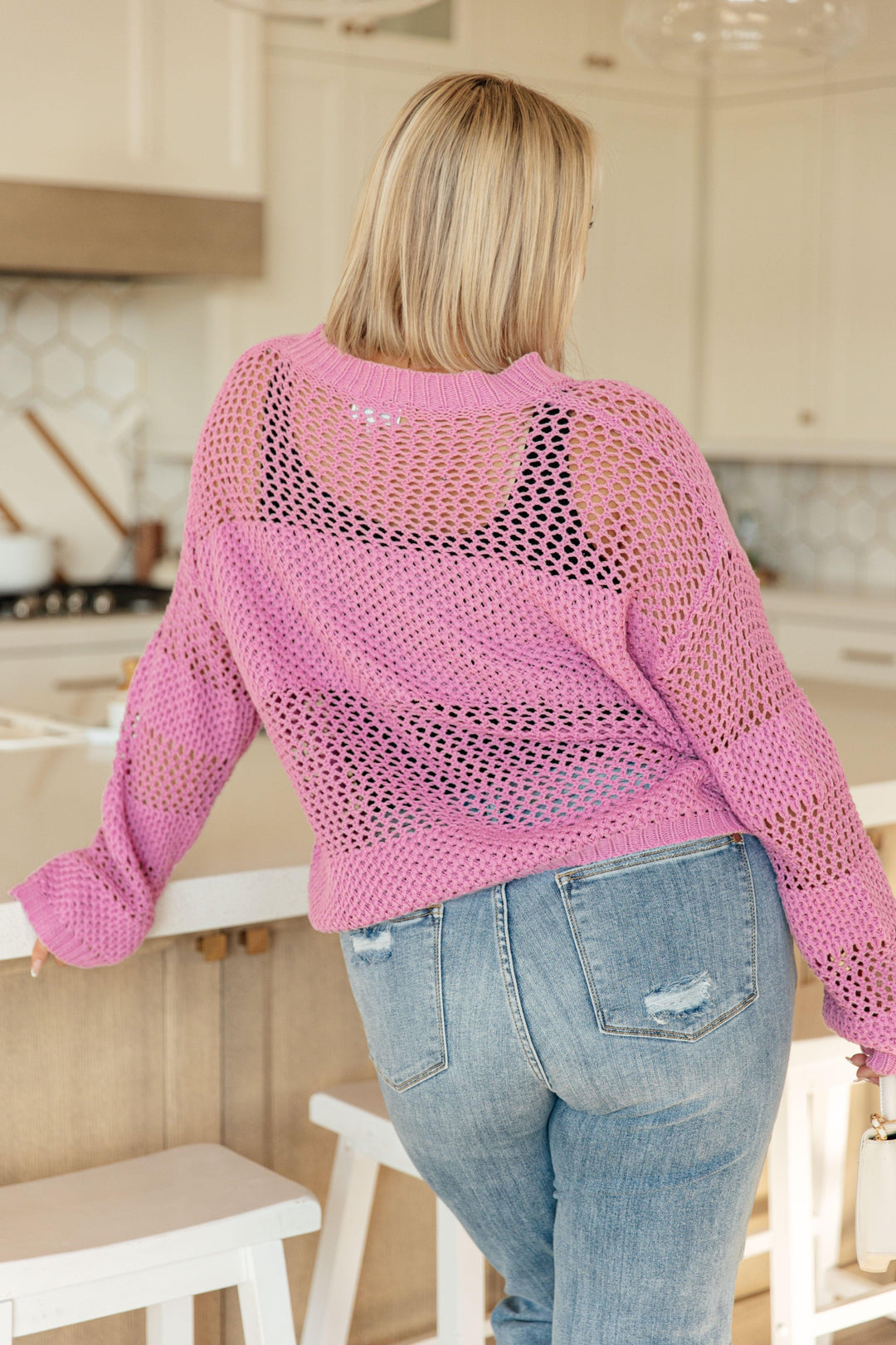 My Latest Love Loose Knit Sweater Tops