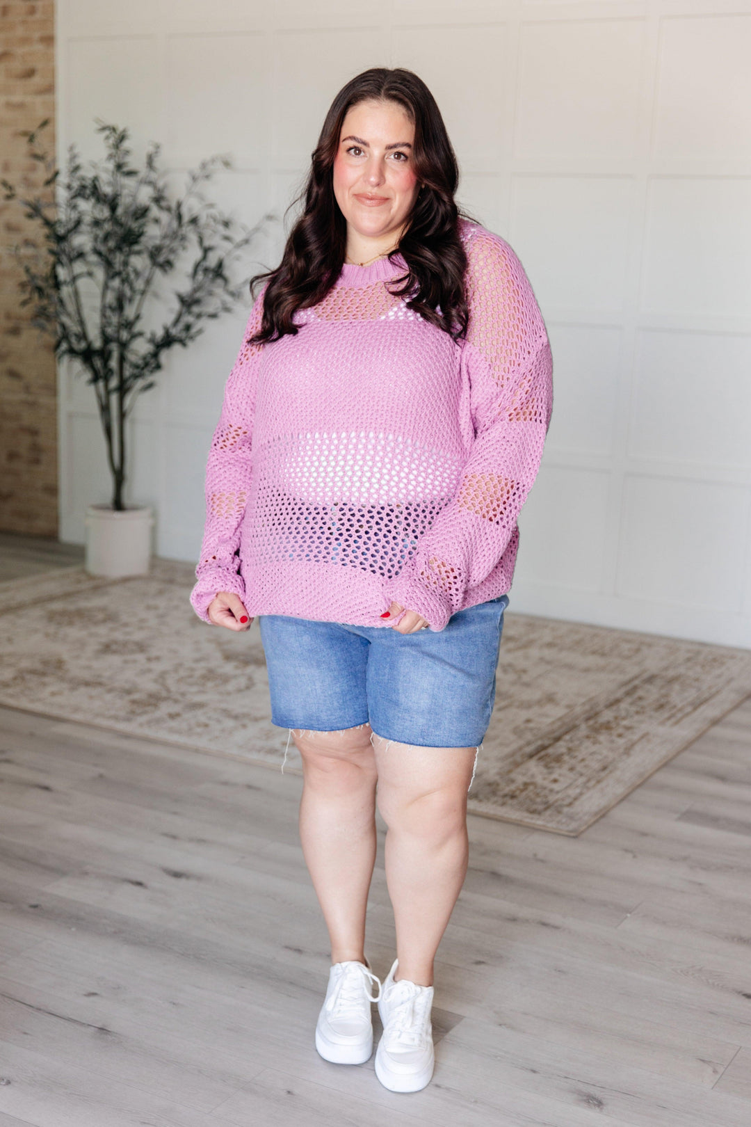 My Latest Love Loose Knit Sweater Tops