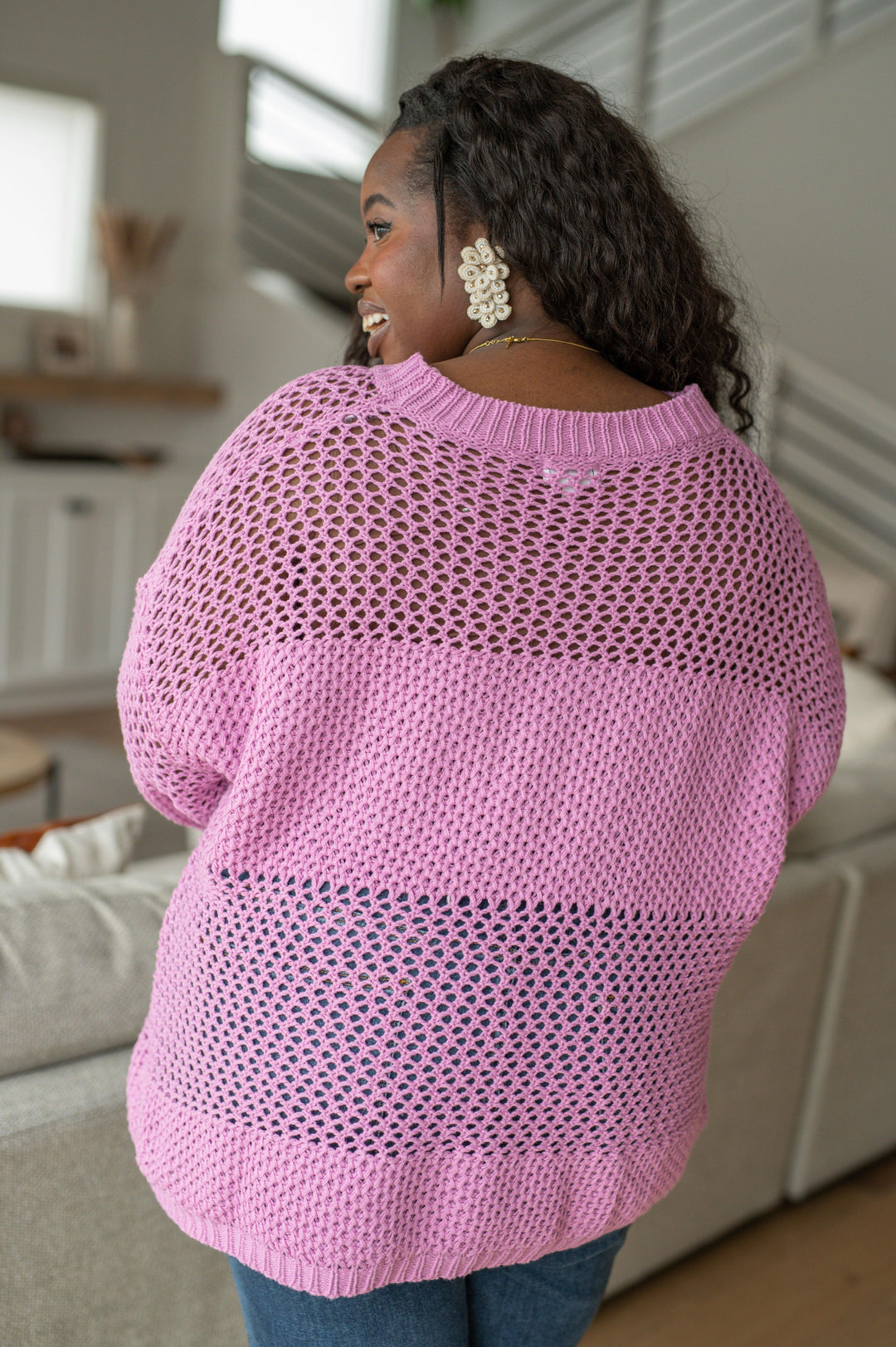 My Latest Love Loose Knit Sweater Tops