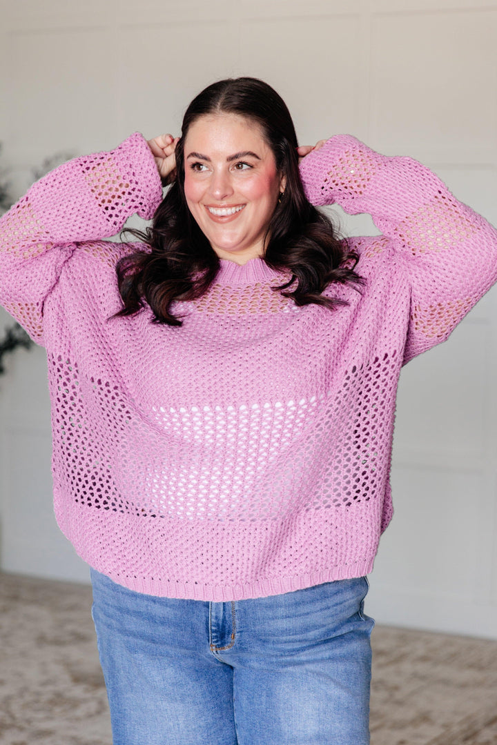 My Latest Love Loose Knit Sweater Tops