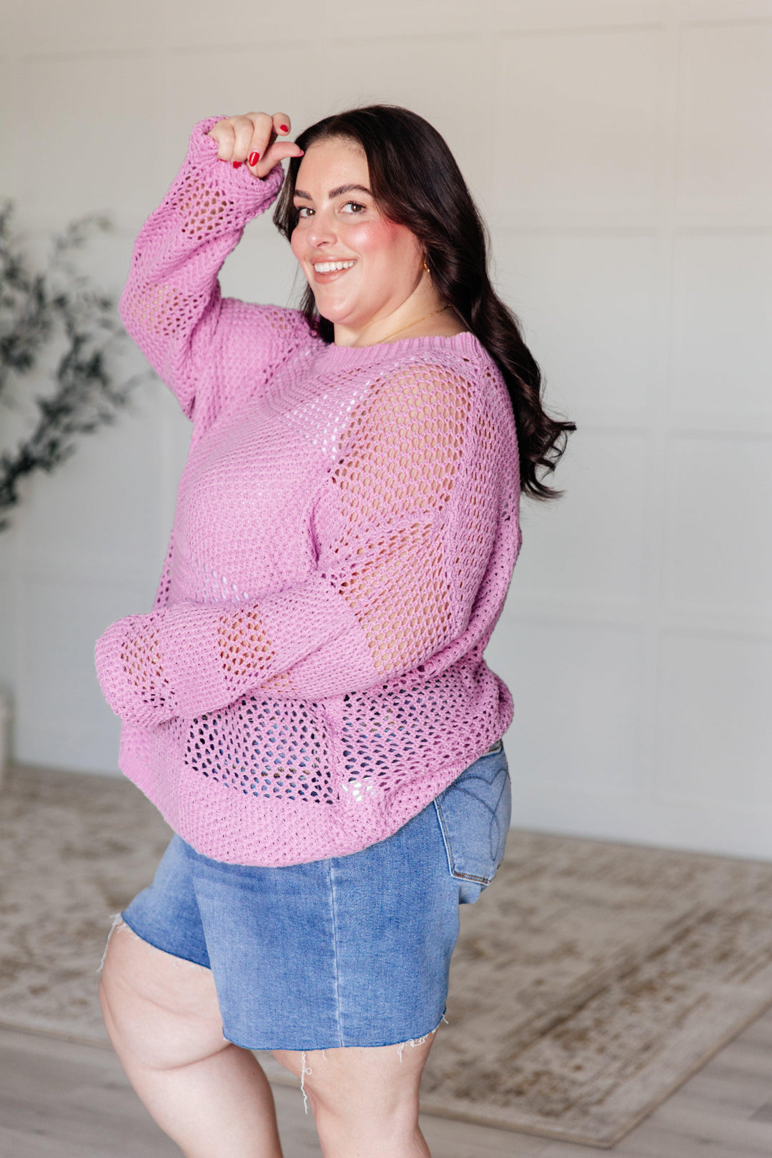 My Latest Love Loose Knit Sweater Tops