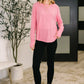 Nice to Each Other Raglan Sleeve Top in Fuchsia - DAVERRI FASHIONS