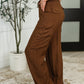 Brown Straight Leg Cargo Pants Cargo Pants
