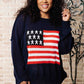 Oh Say Can You See Lightweight Pullover XL Tops