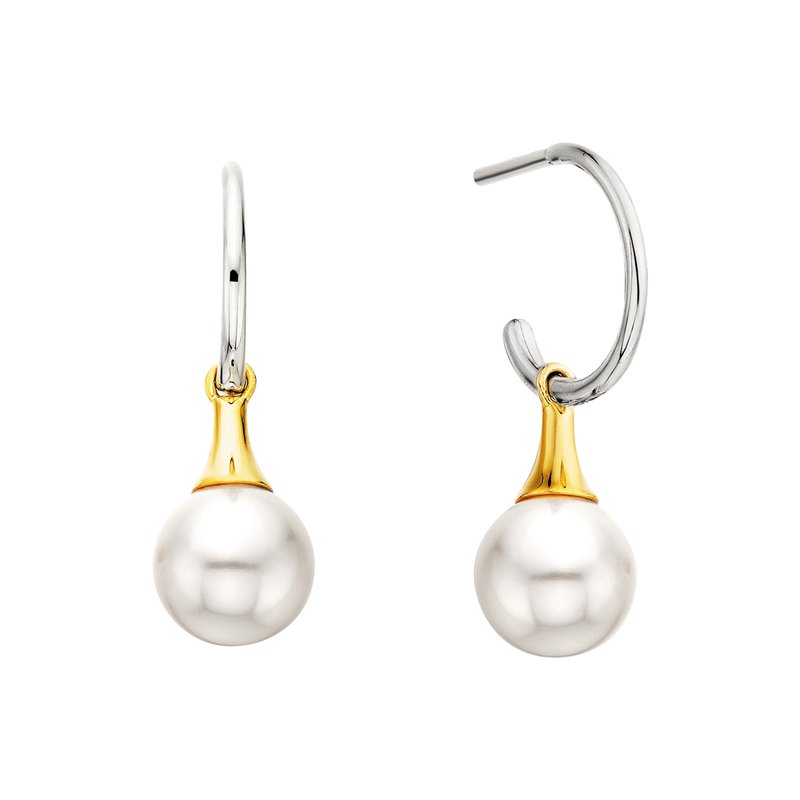 Sterling Silver Swarovski Pearl Earrings Earrings