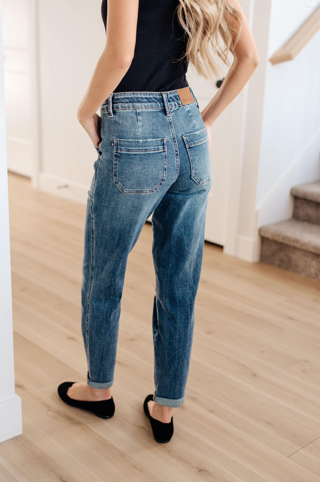 Judy Blue Pull On Denim Joggers Jeans