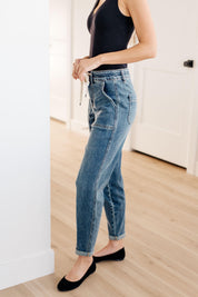 Judy Blue Pull On Denim Joggers Jeans