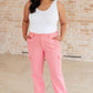 Judy Blue Pink High Rise Cargo Jeans Jeans