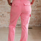 Judy Blue Pink High Rise Cargo Jeans Jeans