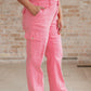Judy Blue Pink High Rise Cargo Jeans Jeans