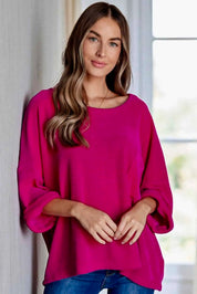 White Birch Chenille Blouse | Blouses Daverri Fashions