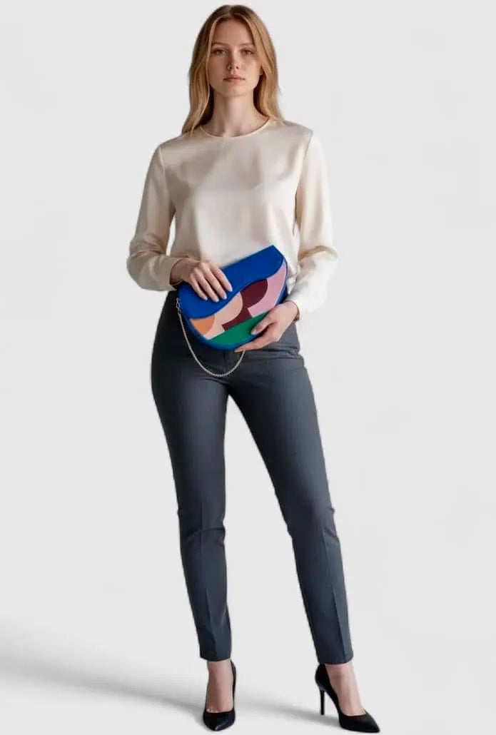 Chelsea Chain Strap Saddle Bag | Handbags Daverri Fashions