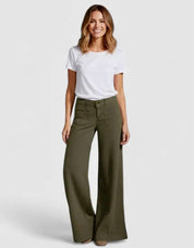 Full Size Wide Leg Jeans with Pockets Plus Size | Jeans Daverri Fashions