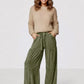 Tiered Wide Leg Pants - DAVERRI FASHIONS