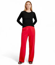 Zenana Fleece Sweatpant with Pockets Ruby | Sweatpants Daverri Fashions