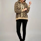 Leopard Dropped Shoulder Hoodie - DAVERRI FASHIONS