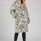 Thermal Leopard Faux Fur Hooded Coat - DAVERRI FASHIONS