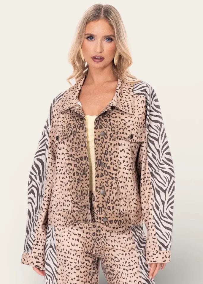 Cheetah Print Jacket