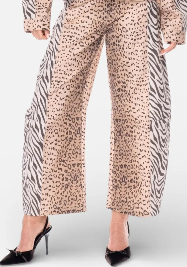 Leopard Print Pants