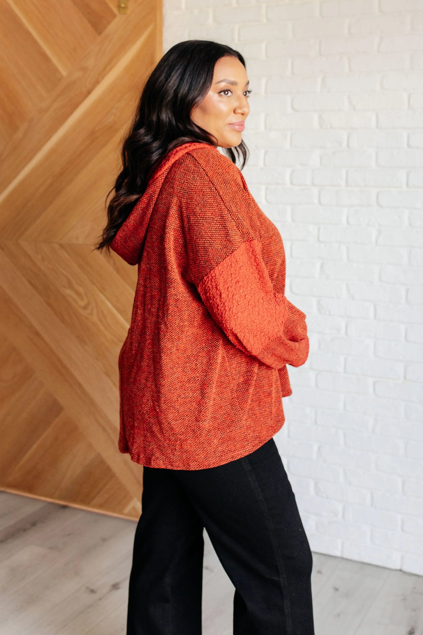 Haptics Color Block Hoodie - DAVERRI FASHIONS