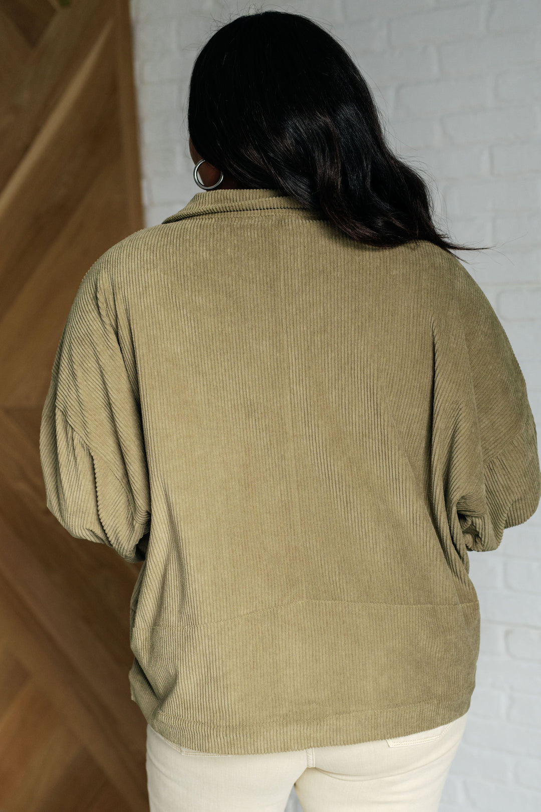 Andree by Unit Corduroy Jacket Olive