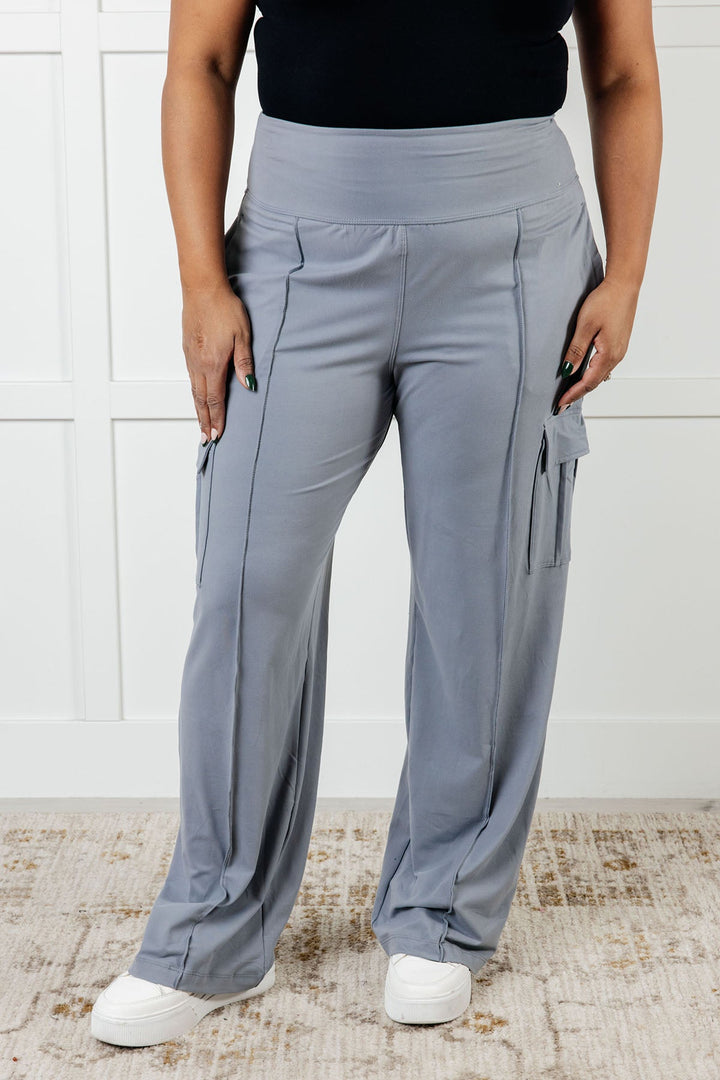 Rae Mode Rhino Grey Butter Soft Cargo Pants Cargo Pants