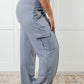 Rae Mode Rhino Grey Butter Soft Cargo Pants Cargo Pants