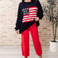 Oh Say Can You See Lightweight Pullover XL Tops