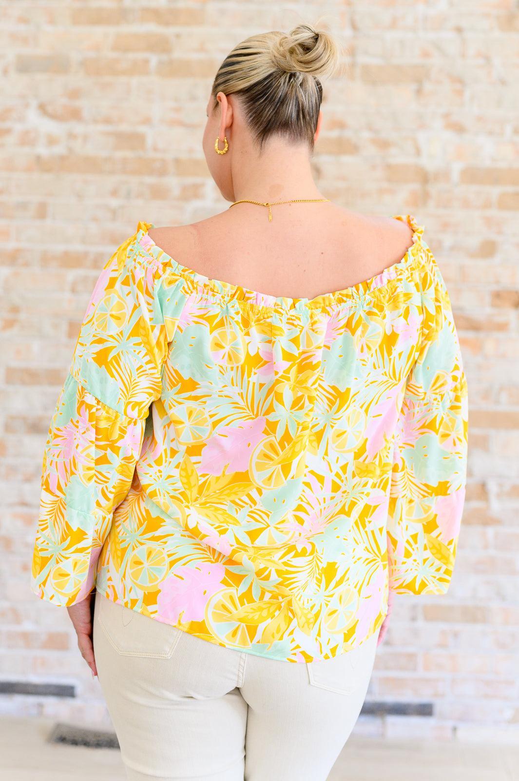 Emily Wonder Off Shoulder Bell Sleeve Blouse Blouses